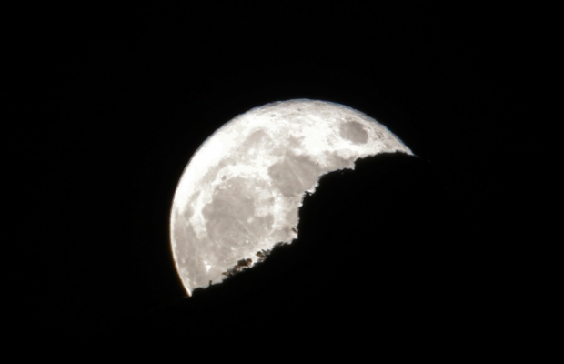 Super Moon Moonrise from home 11-14-16